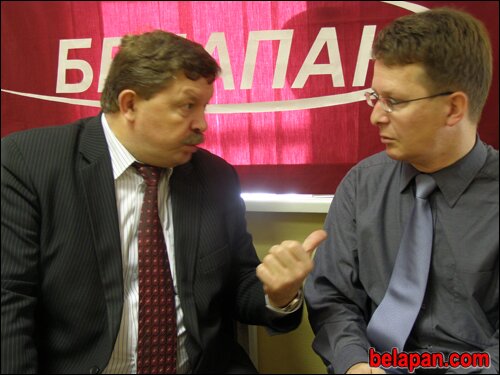 Сергей Калякин и Винцук Вячорка