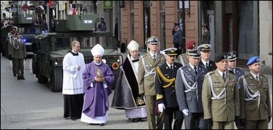 похороны Качиньского