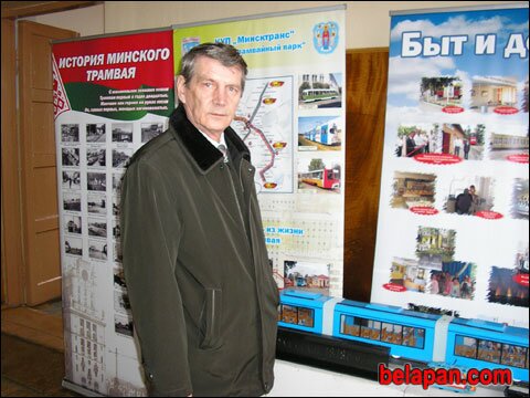 заведующий музеем транспорта Виктор Ковалев