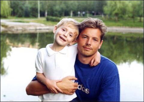 Дмитрий Завадский с сыном