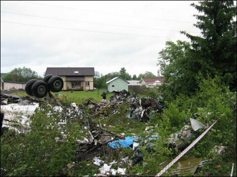 Катастрофа Ту-134 в Карелии. Фото РИА Новости