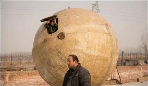 Китайский фермер Лю Циюань создал несколько шаров-ковчегов