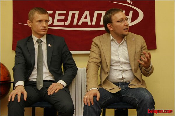 Алексей Янукевич и Андрей Дмитриев
