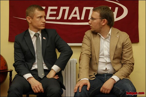 Алексей Янукович и Андрей Дмитриев