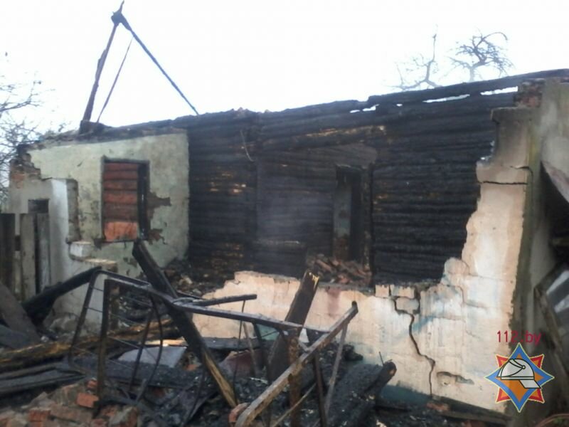 На даче в Гомельском районе сгорел 60-летний мужчина