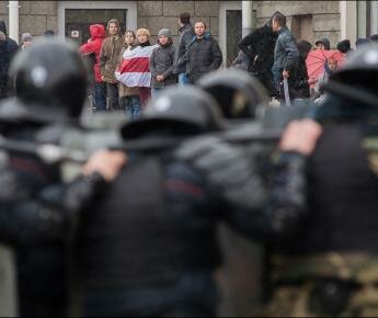 Милиция не с народом. Массовые задержания в Минске на День Воли