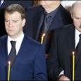Лукашенко и Медведев встретились у гроба Алексия II
