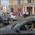 «Стоп-бензин» в Минске: машины сигналили, пешеходы — аплодировали