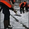 В Минске снега в переизбытке, а дворников не хватает