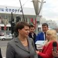 Очередной пикет в Минске Короткевич посвятила свободе слова 