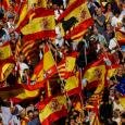 «Нет отделению Каталонии». Акция за единую Испанию прошла в Барселоне