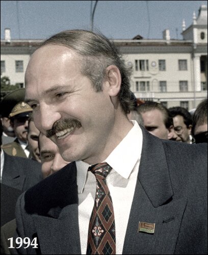 Александр Лукашенко в 1994 году