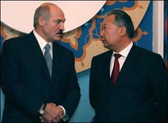 Лукашенко и Бакиев