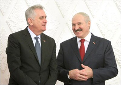 Лукашенко и Николич
