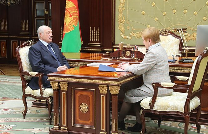 Фото пресс-службы президента Беларуси