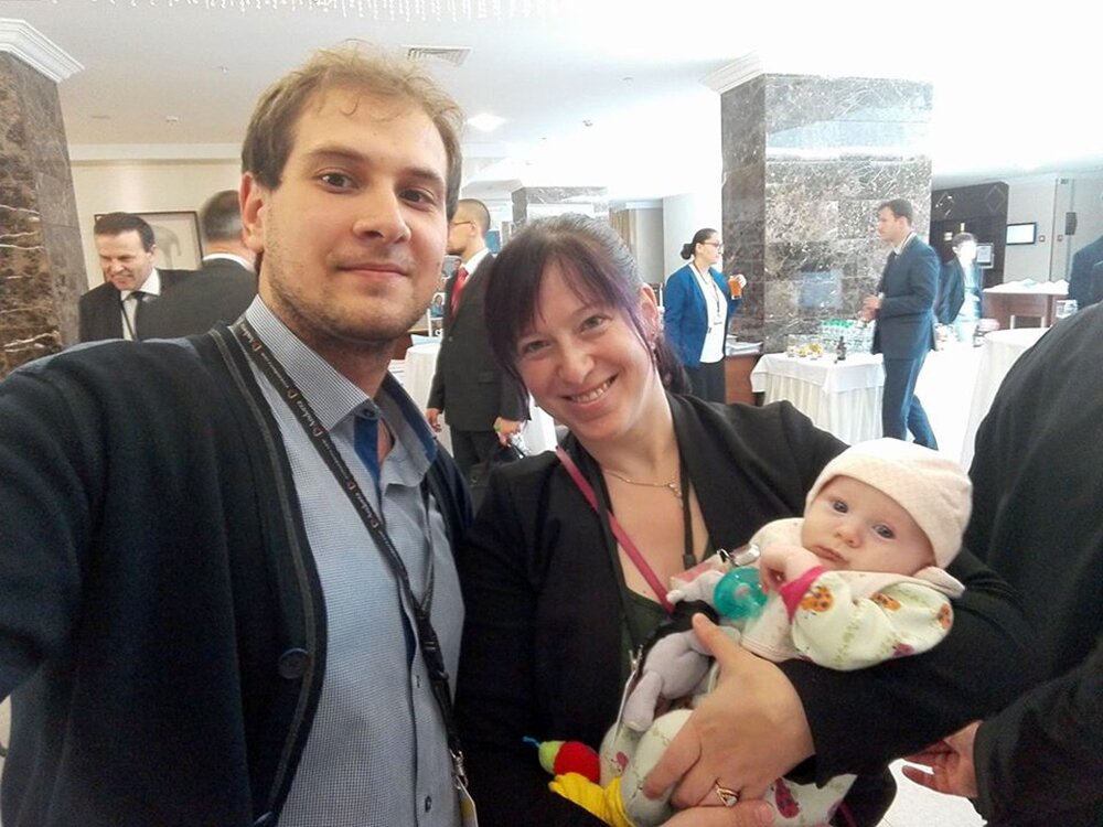 Канадский депутат приехала на сессию ПА ОБСЕ в Минске с маленьким ребенком
