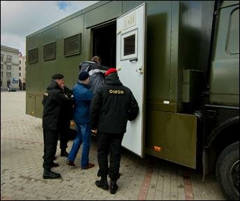 График освобождения арестованных в Беларуси за уличные акции