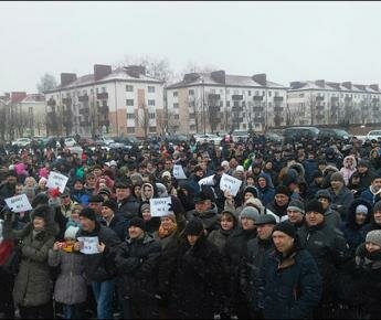 «Марш возмущенных белорусов». Новые акции в регионах