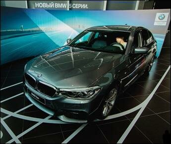В Беларуси стартуют продажи BMW 5-Series нового поколения
