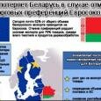 Что потеряет Беларусь в результате отмены торговых преференций Евросоюза?