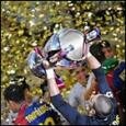 «Барселона» триумфально завершила сезон мечты
