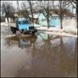 Оттепели грозят зимним паводком на юге Беларуси