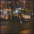 Трамвай без тормозов врезался в троллейбус (фото + видео)