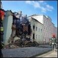 В польском Слупске взрыв газа разрушил жилой дом