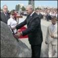 Лукашенко на церемонии в Тростенце: мы такой демократии не приемлем