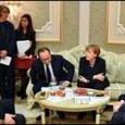 Встреча Порошенко, Путина, Меркель и Олланда в Минске. Онлайн-репортаж