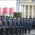 Белорусская милиция прошла маршем по главному проспекту Минска