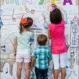 Небывалую раскраску сотворили дети на «Классике у ратуши» 